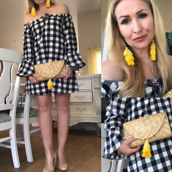 🏄🏽‍♀️Cala Straw Clutch 🍉 Summer Sale - Picture 2 of 4